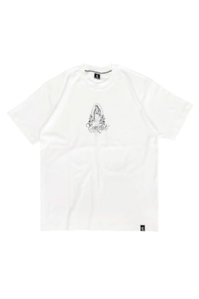 Camiseta Caos Art Ink Guadalupe Off White