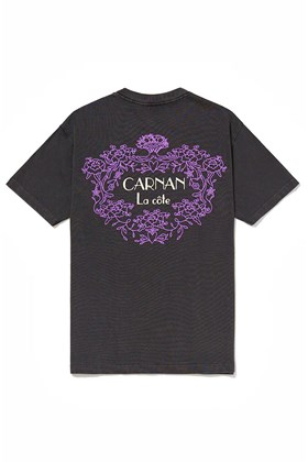 Camiseta CARNAN La Cote Classic T-shirt Preto