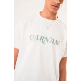 Camiseta CARNAN Standard Cote Heavy T-shirt Off-White