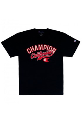 Camiseta Champion Ath California Varsty Classic Ink Preta