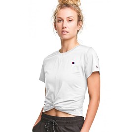 Camiseta Champion Feminina Sport Twist Tee Off White