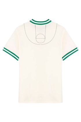 Camiseta Dystom Approve X NBA Celtics Off White/Verde