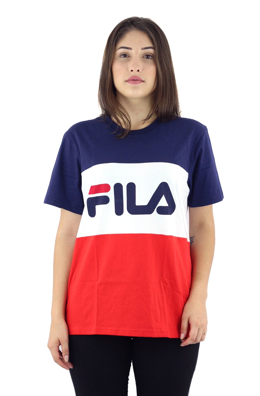 Blusa da hot sale fila branca