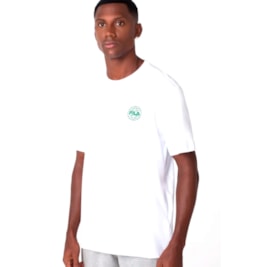 Camiseta Fila Comfort One World Masculina Branco