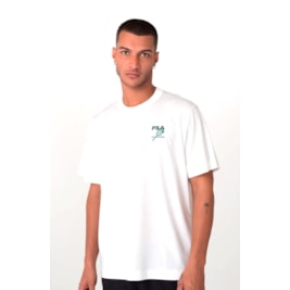 Camiseta Fila Members Only Masculina Off-White