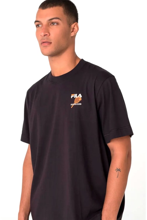 Camiseta Fila Members Only Masculina Preto