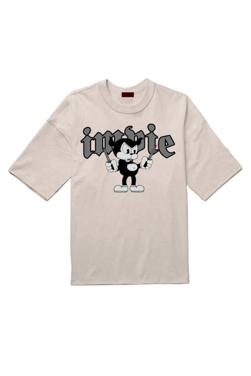 Camiseta Impie Cartoon Off White