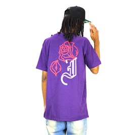 Camiseta Impie Clothing Neon Rose Roxa