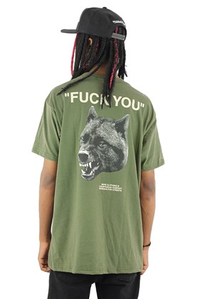 Camiseta IMPIE Wolf Militar Verde