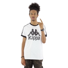 Camiseta Kappa Authentic Logo Branca