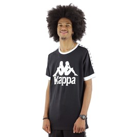 Camiseta Kappa Authentic Logo Preta