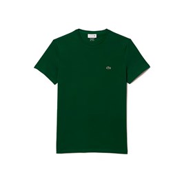 Camiseta Lacoste Masculino Algodão Pima Verde