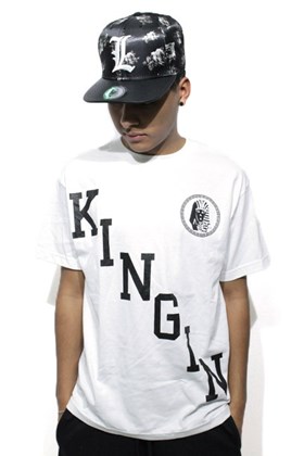 Camiseta Last Kings Kingin Branca