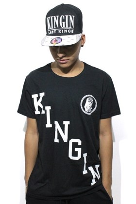 Camiseta Last Kings Kingin Preta