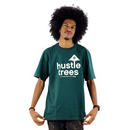 Camiseta LRG Hustle Trees Verde