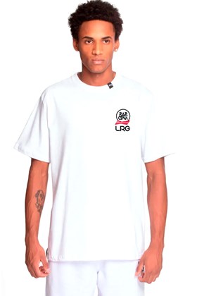 Camiseta LRG Rap In Cena Bud Line Up Branco