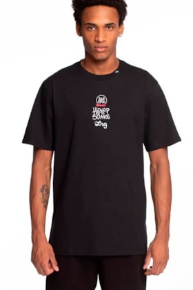 Camiseta LRG Rap In Cena Bud Open Mind Preto