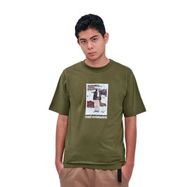 Camiseta MAD Enlatados Osama Verde