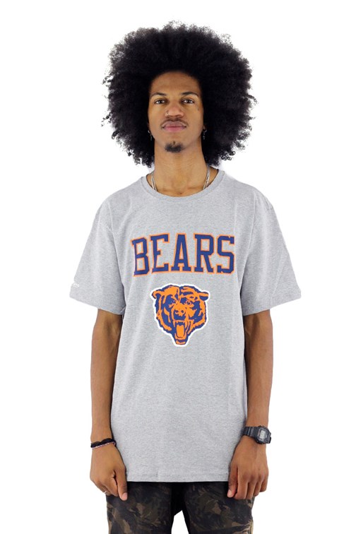 Camiseta Mitchell e Ness Bears NFL Cinza