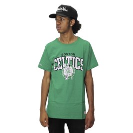 Camiseta Mitchell e Ness Boston Celtics Arch Verde