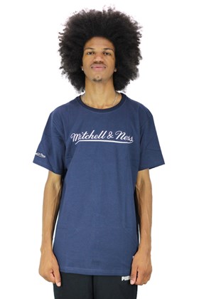 Camiseta Mitchell e Ness Classic AZUL