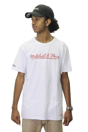 Camiseta Mitchell e Ness Classic Branco