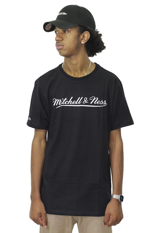 Camiseta Mitchell e Ness Classic Preto