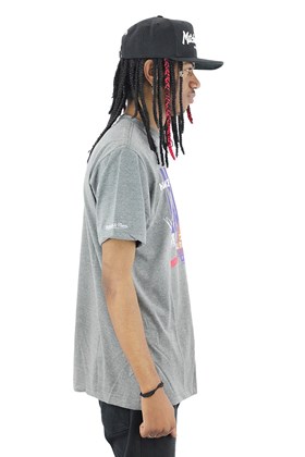 Camiseta Mitchell e Ness NBA All-Star Hakeem Olajuwon Cinza