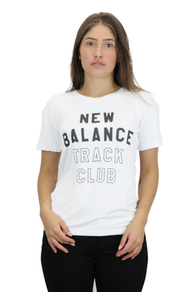 CAMISETA NEW BALANCE FEMININA ESSENTIALS TC CLASSICS BRANCA CAMISETA NEW BALANCE FEMININA ESSENTIALS TC CLASSICS BRANCA