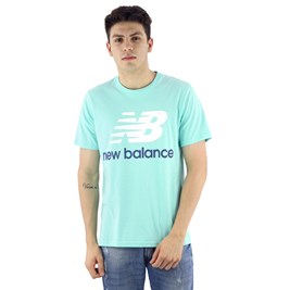 Camiseta New Balance Logo Colors Verde