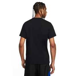 Camiseta Nike Preto/Azul