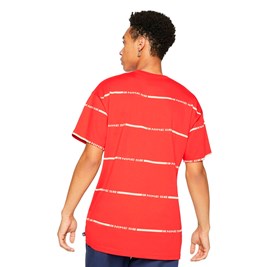 Camiseta Nike SB Sb Tee On Deck Vermelha