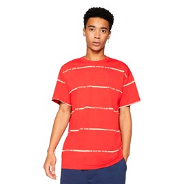 Camiseta Nike SB Sb Tee On Deck Vermelha