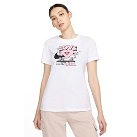 Camiseta Nike Sportswear  Branco/Rosa