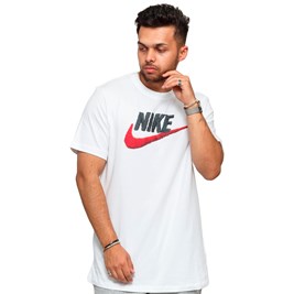 Camiseta NIKE Sportswear Brand Mark Branca