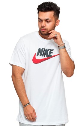 Camiseta NIKE Sportswear Brand Mark Branca