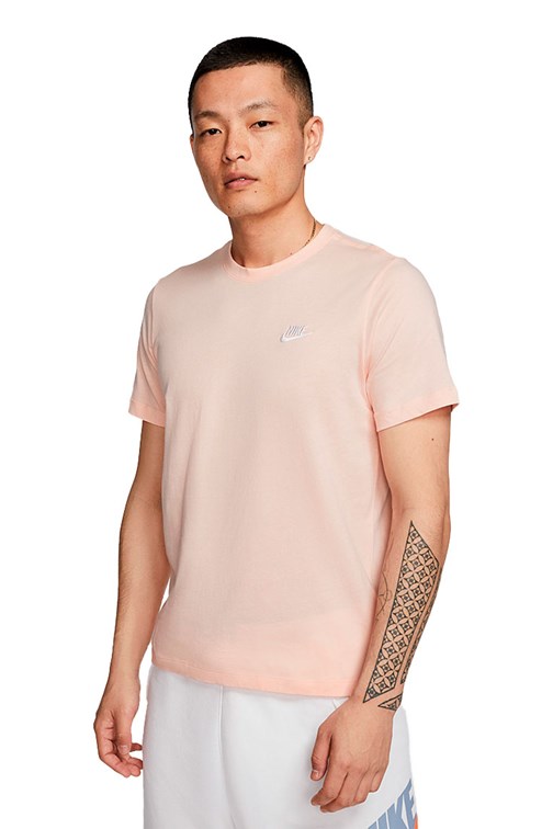 Camiseta Nike Sportswear Club Rosa