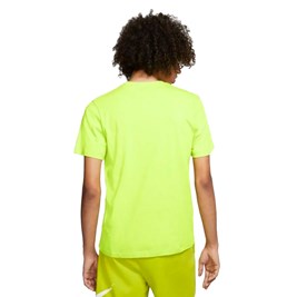 Camiseta Nike Sportswear Club Verde/Preta