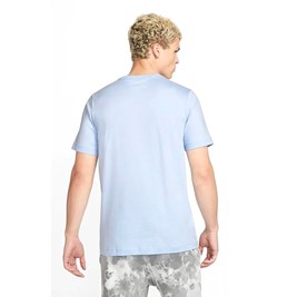 Camiseta Nike Sportswear Clube Azul/Preto