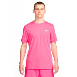 Camiseta Nike Sportswear Clube Rosa