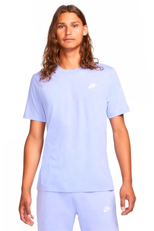 Camiseta Nike Sportswear Clube Roxo