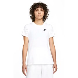 Camiseta Nike Sportswear Feminina Branco/Preto