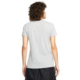 Camiseta Nike Sportswear Feminina Cinza/Preto