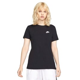 Camiseta Nike Sportswear Feminina Preto/Branco