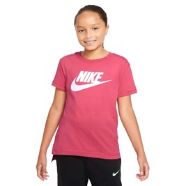 Camiseta Nike Sportswear Feminina Rosa/Branco