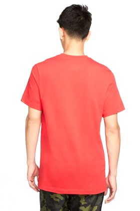 Camiseta Nike Sportswear JDI Masculina Vermelho/Preto