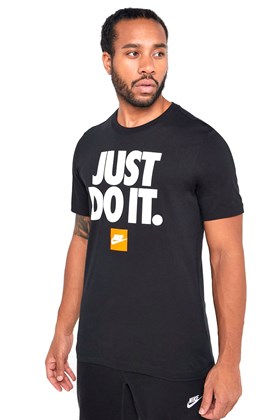 Camiseta NIKE Sportswear JDI Preta/Branca