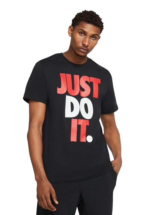 Camiseta Nike Sportswear JDI Preta/Vermelha