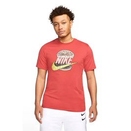 Camiseta Nike Sportswear Pk 2 Graphic Masculina Vermelho/Rosa