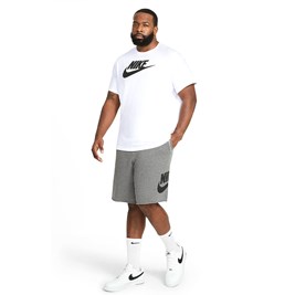 Regata Nike Sportswear Tee Icon Futura Branco/Preto - NewSkull